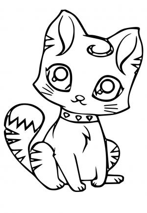 Kreslená Kočka