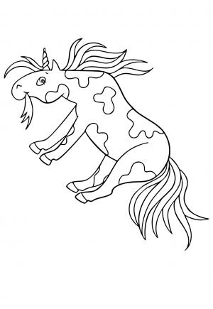 حصان وحيد القرن
