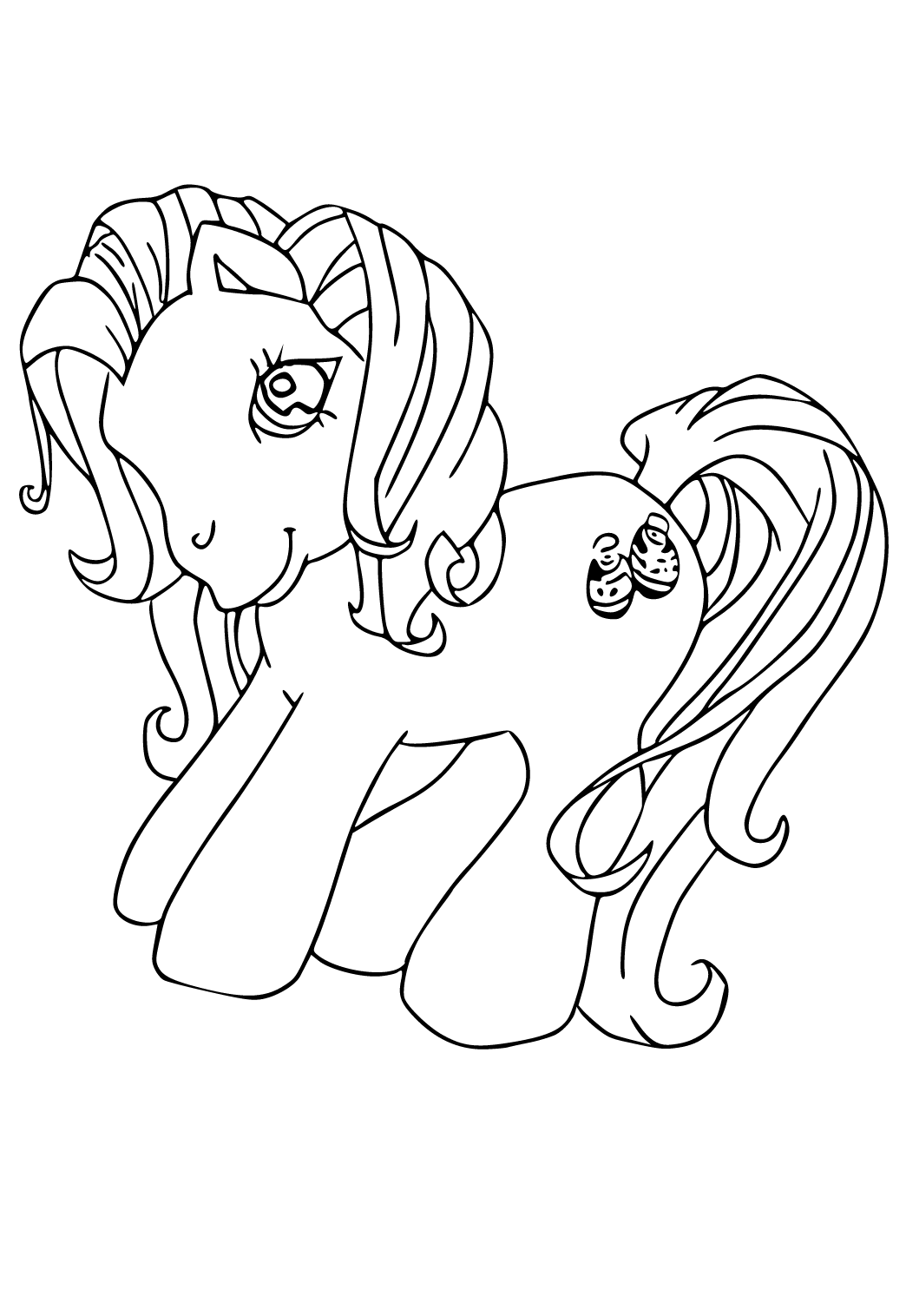 Desenhos para colorir My Little Pony — imprimir grátis