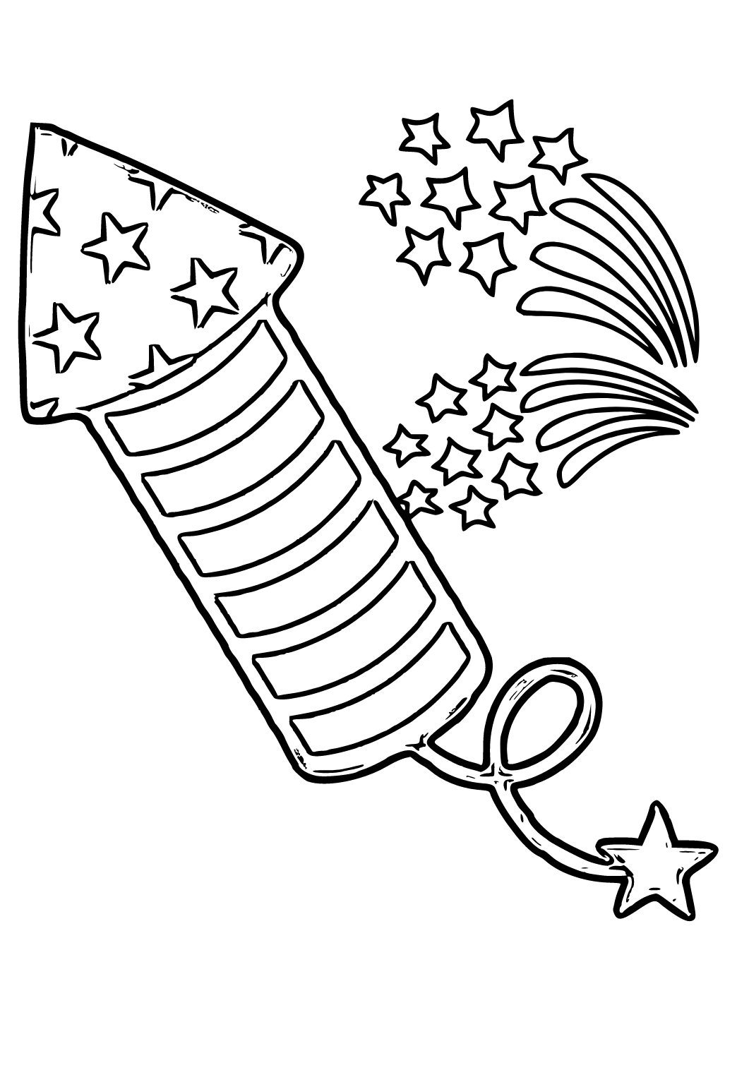 diwali crackers coloring pages