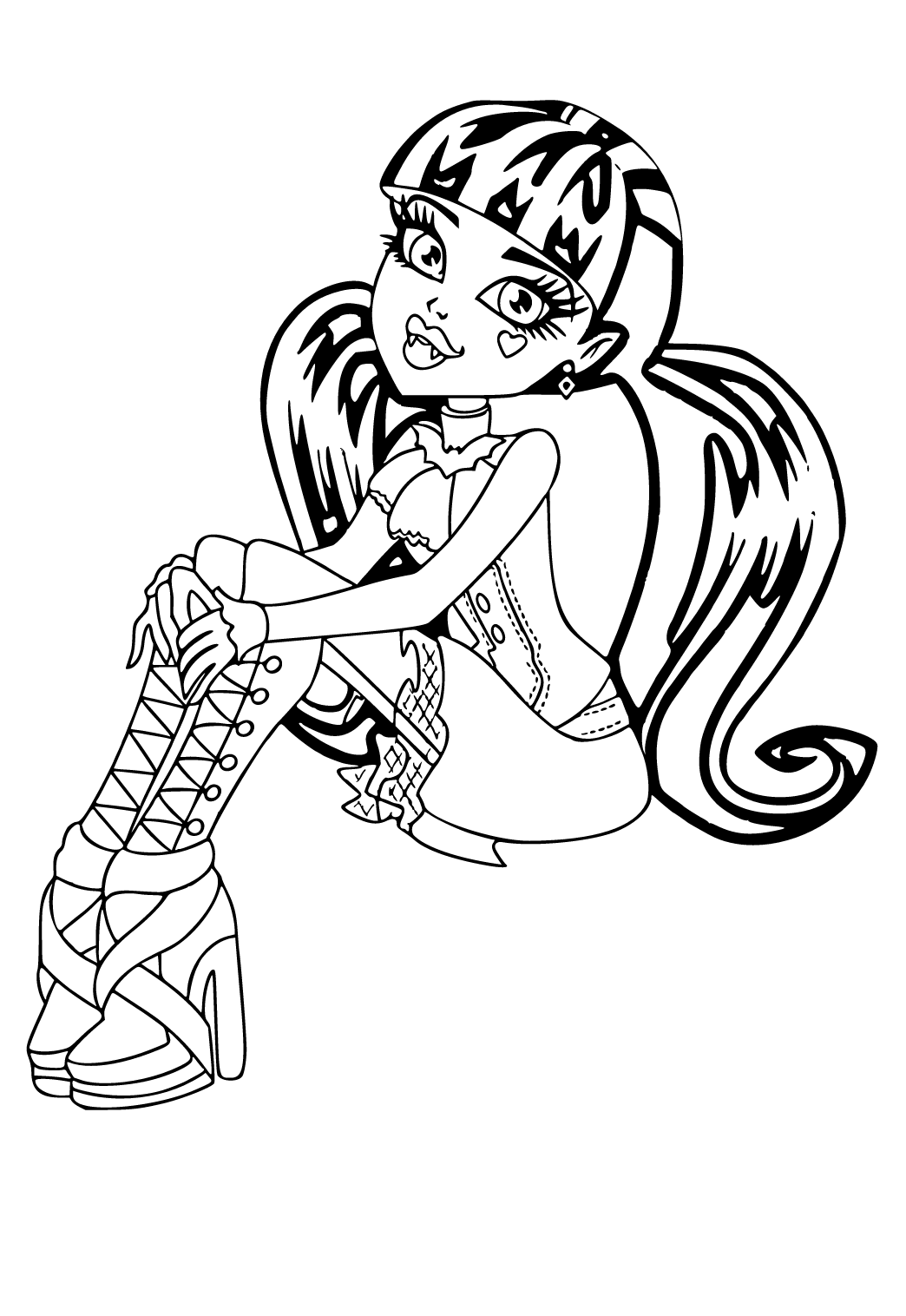 COLORIAGE - Monster High