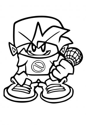 How to draw Sonic.Exe - FNF  Coloring pages, Cartoon coloring pages, Easy  drawings