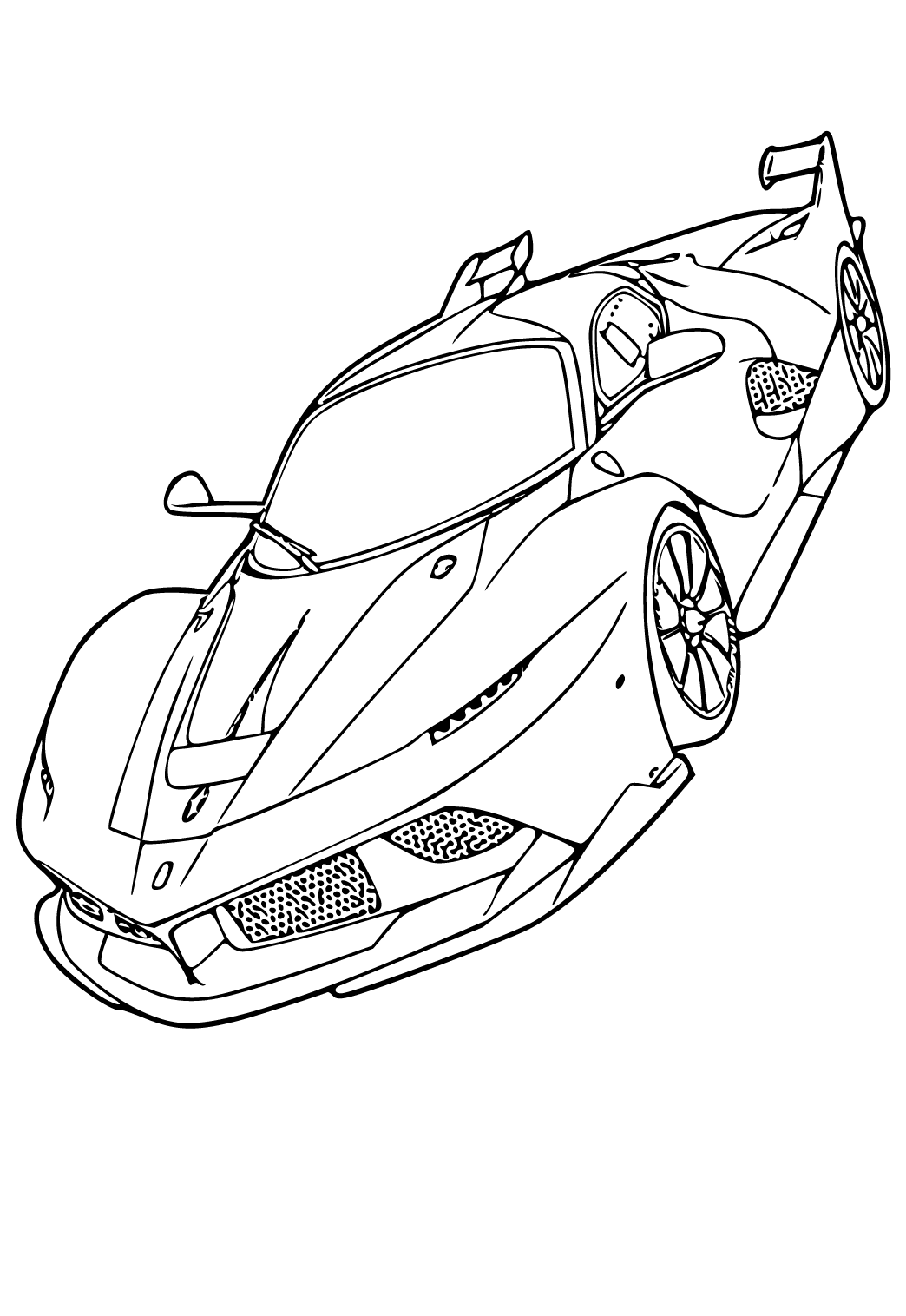 Free Printable Lamborghini Real Coloring Page for Adults and Kids ...