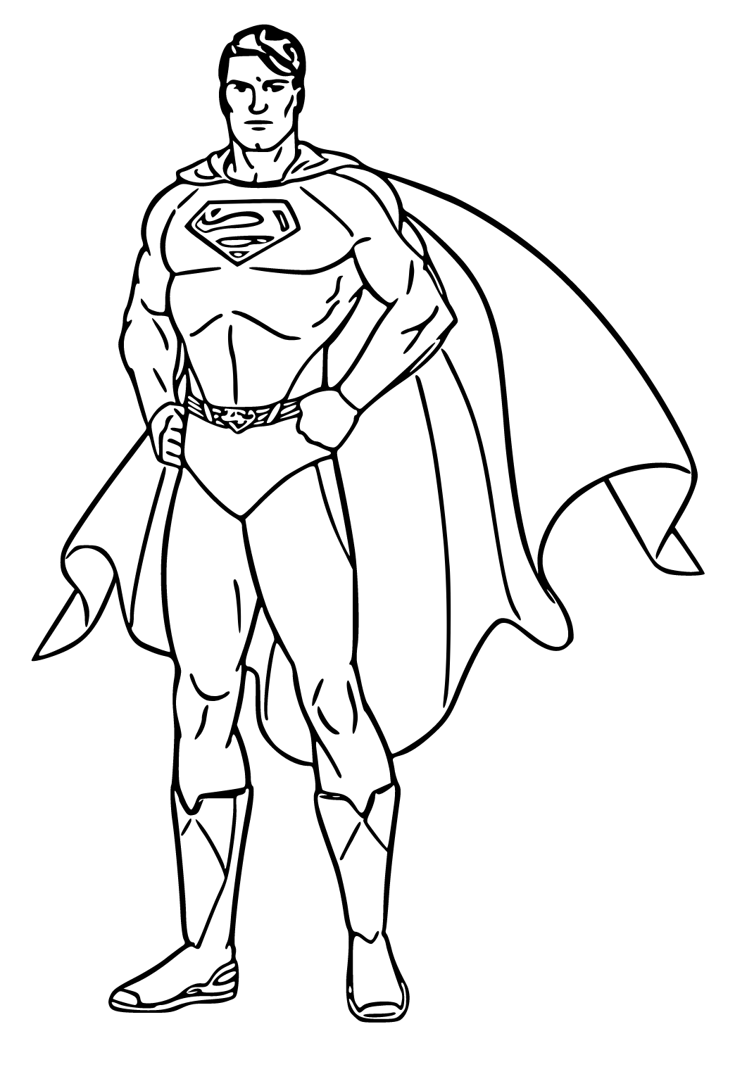 22+ Free Superman Coloring Pages