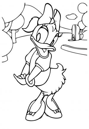 mickeys clubhouse coloring pages free printables
