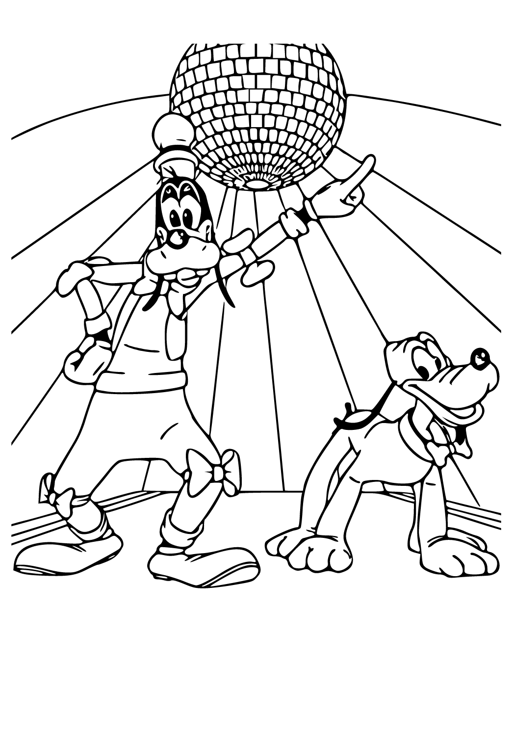 mickeys clubhouse coloring pages free printables