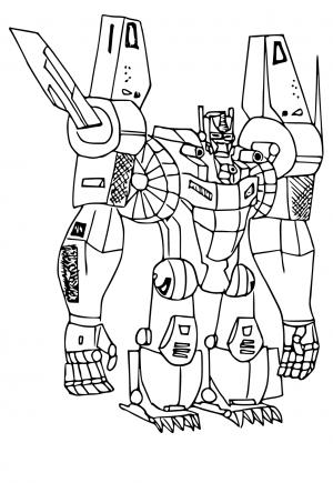 lego transformer coloring pages