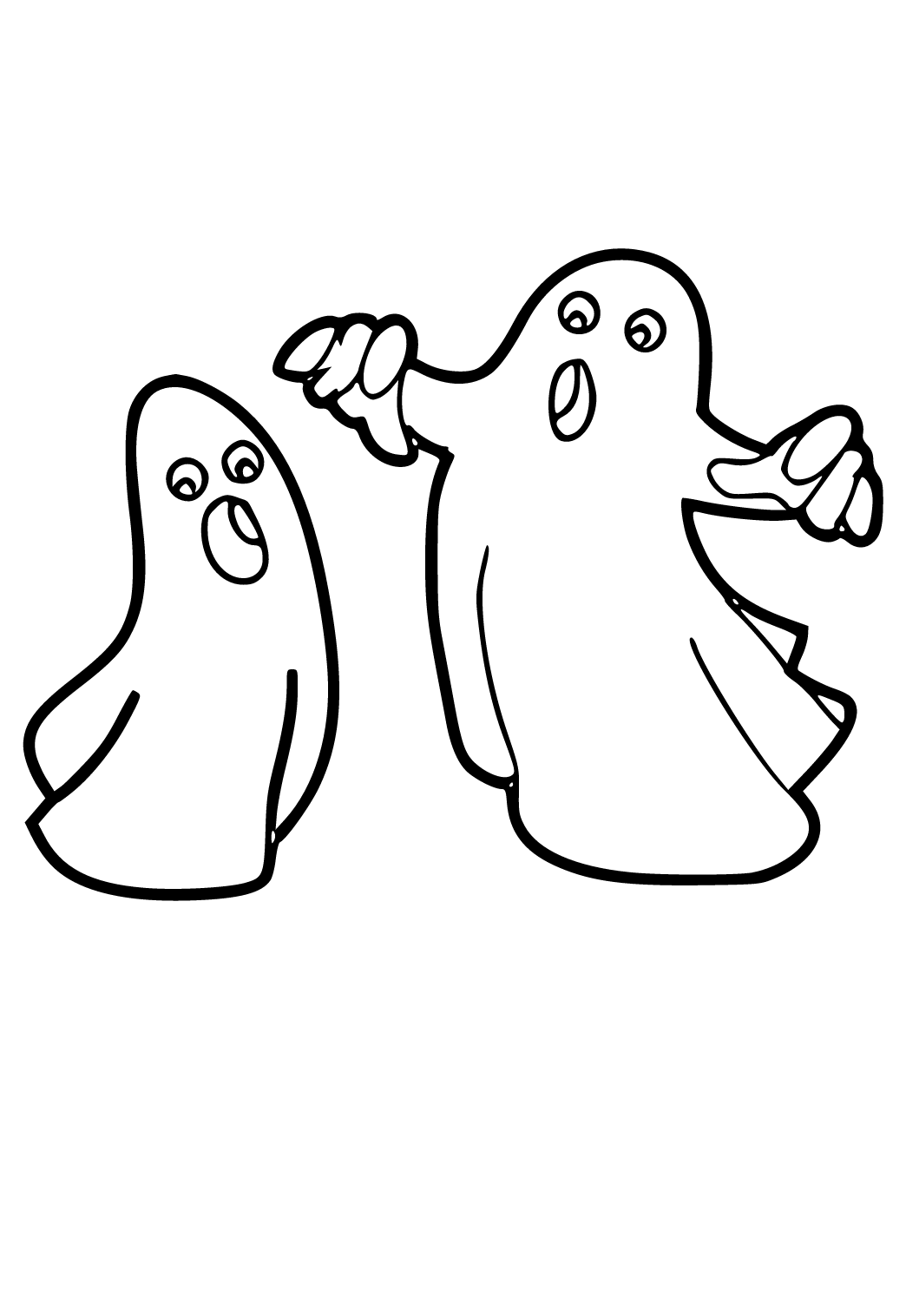 Векторы по запросу Раскраска изображением призрака