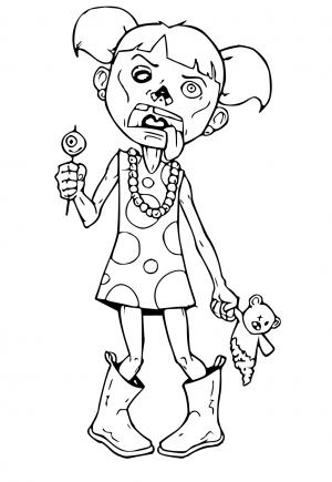 Siren Head and Girl Coloring Pages.  Free printable coloring pages,  Coloring pages, Coloring pages for girls