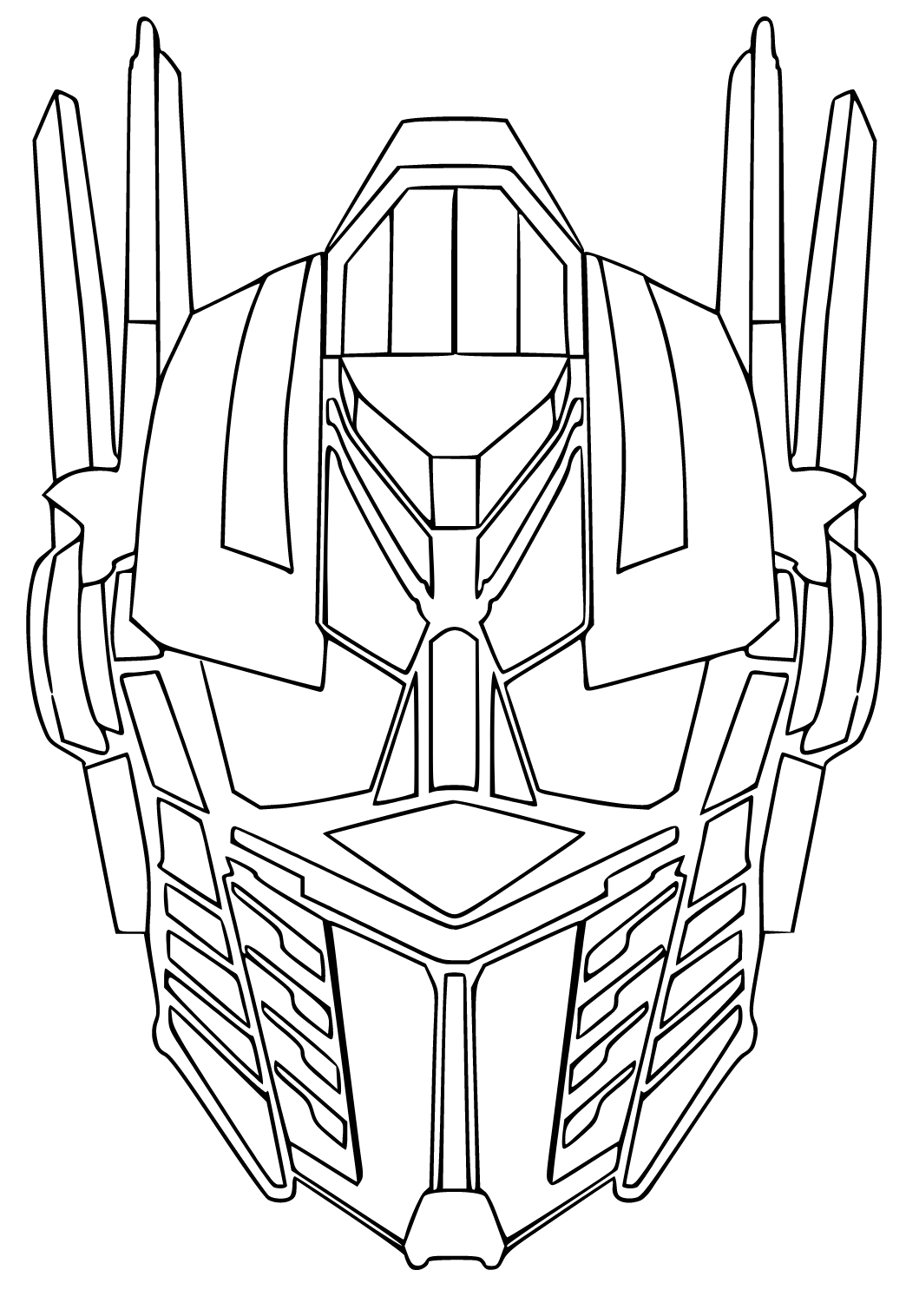 transformers prime coloring pages optimus prime