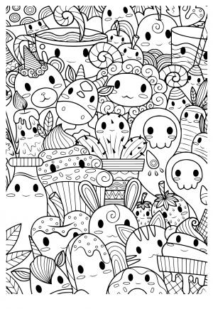 Free Printable Coloring Pages for Adults and Kids - Lystok.com