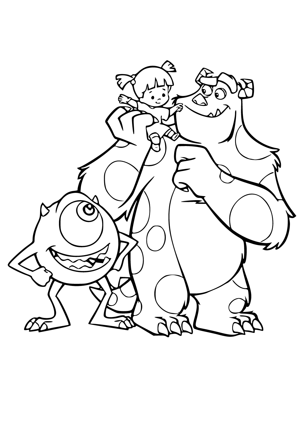 Sulley Monsters Inc Coloring Pages - Get Coloring Pages