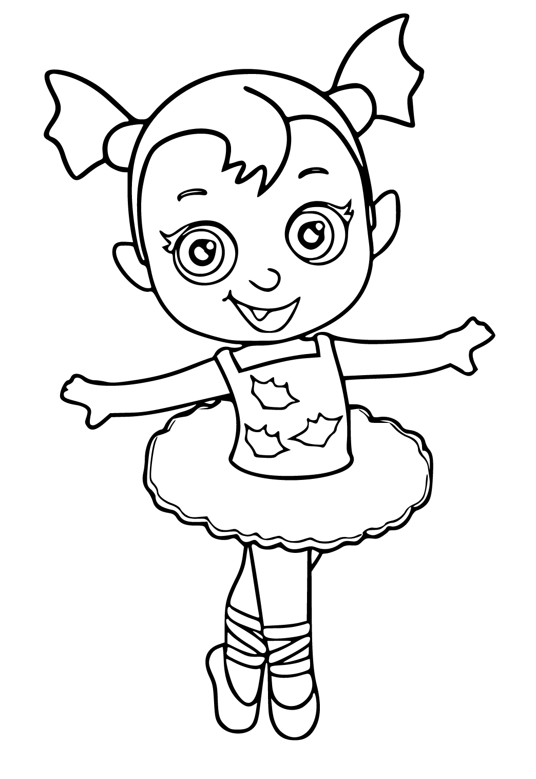 Free Printable Vampirina Joy Coloring Page Sheet and Picture for Adults  and Kids Girls and Boys  Babeledcom