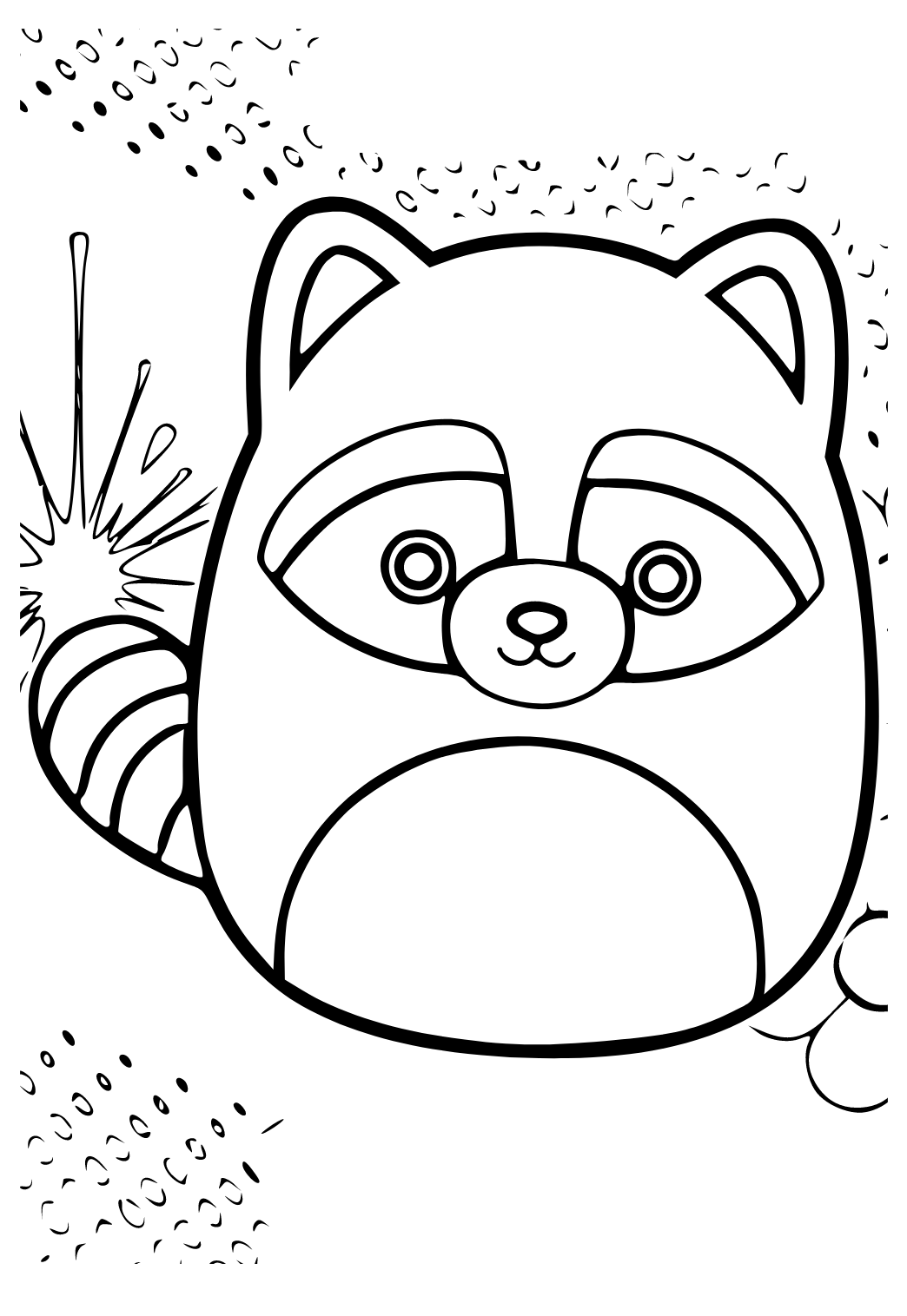 Raccoon Coloring Book For Adults Relaxation: Cute and Amazing