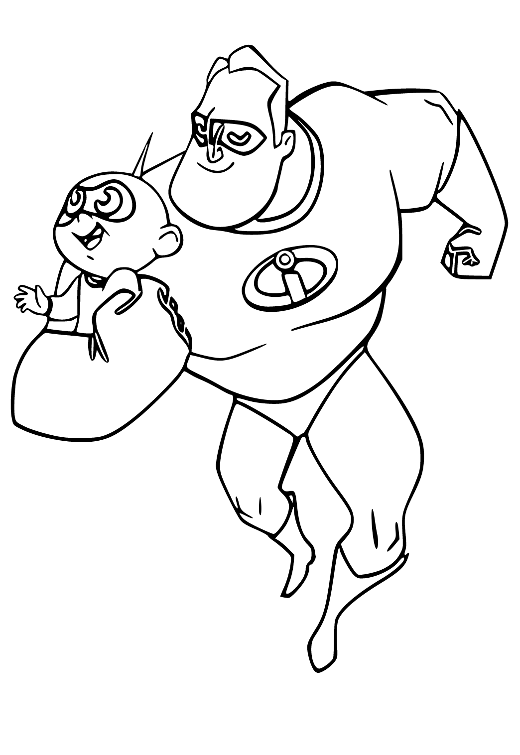 the incredibles coloring book