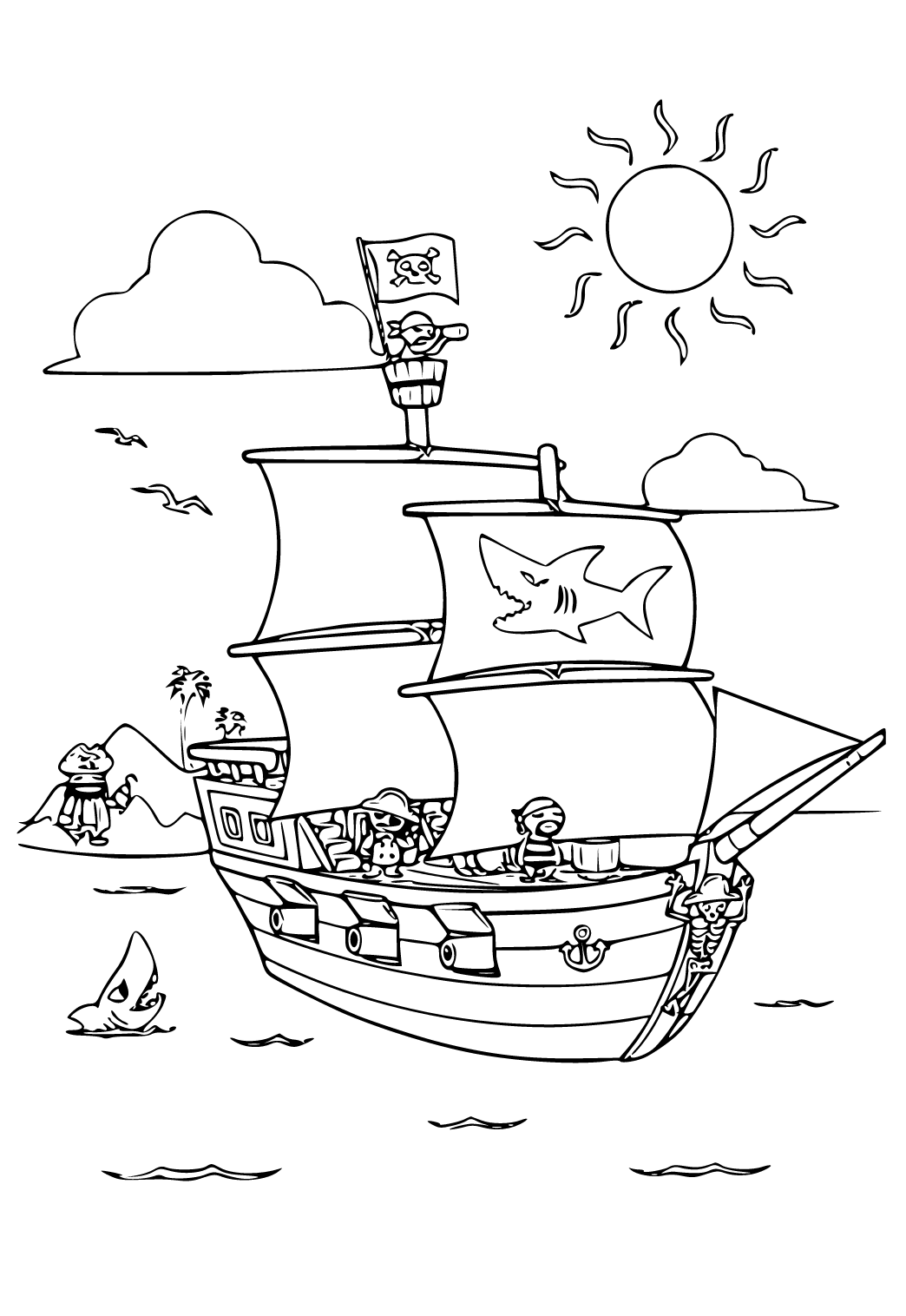 Corabie de Pirati