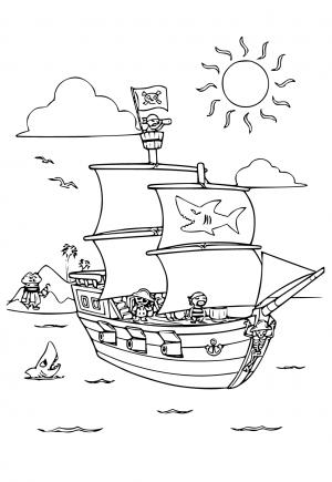Pirátska Loď