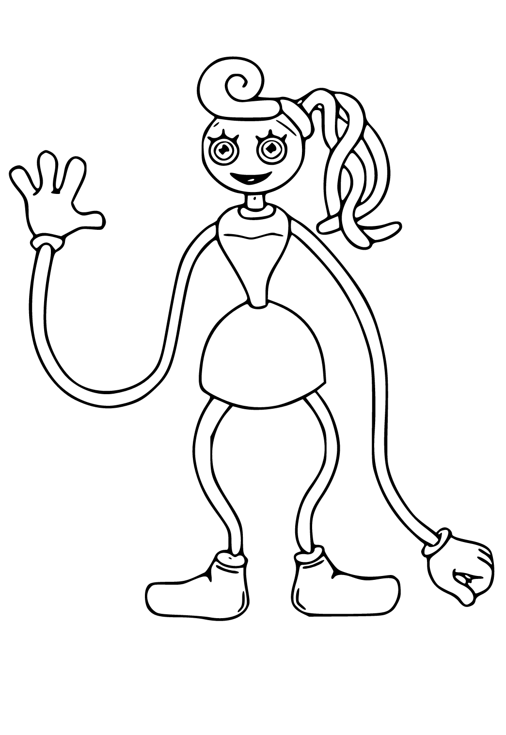 Free Printable Mommy Long Legs Coloring Pages, Sheets and Pictures for  Adults and Kids (Girls and Boys) 