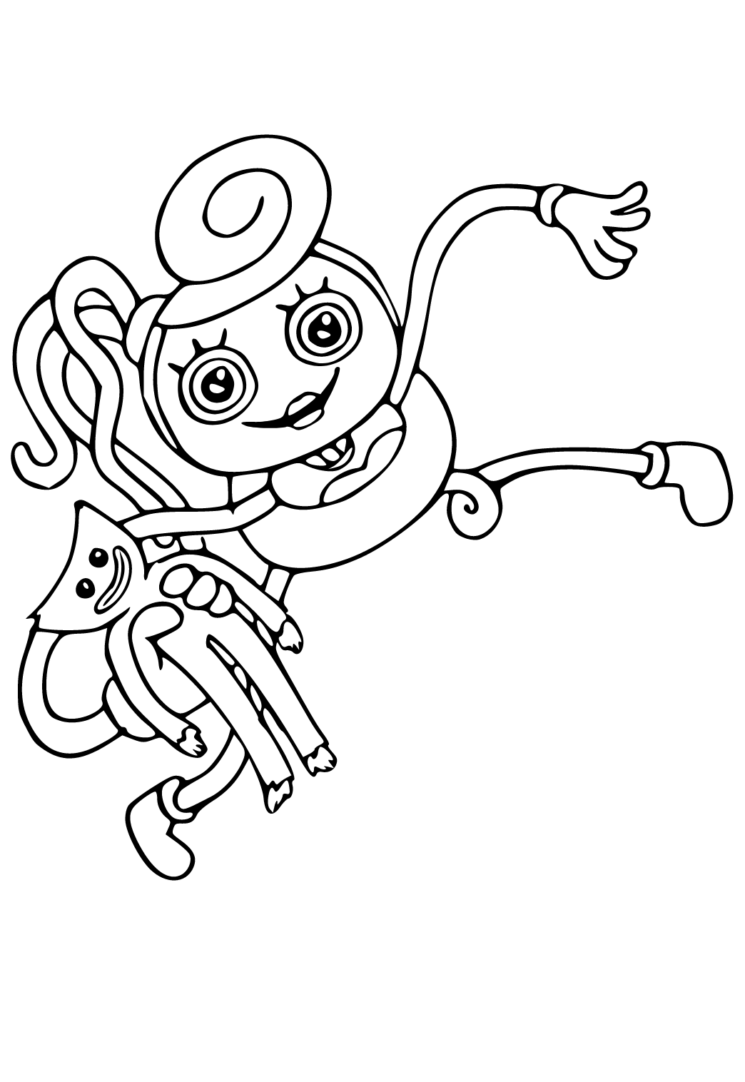 Mommy Long Legs coloring pages - Coloring pages 🎨