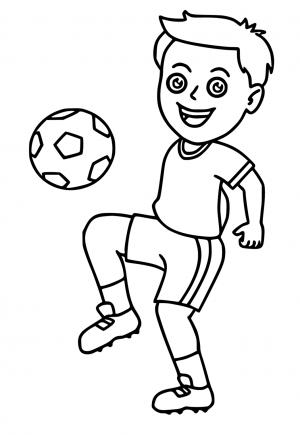 Desenhos de Futebol para colorir Jogo