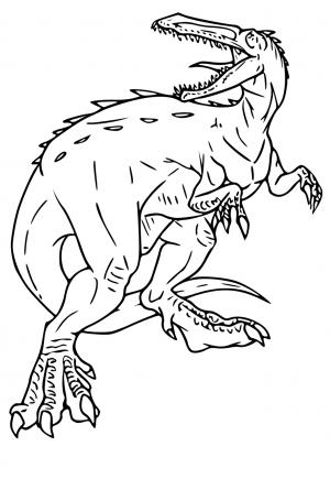 Free Printable Giganotosaurus Coloring Pages for Adults and Kids ...