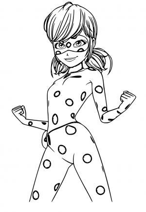 25+ Coloring Pages Miraculous Ladybug