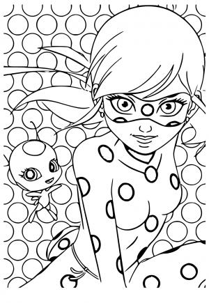 Miraculous: As Aventuras de Ladybug - Para colorir  Ladybug coloring page,  Cartoon coloring pages, Super coloring pages