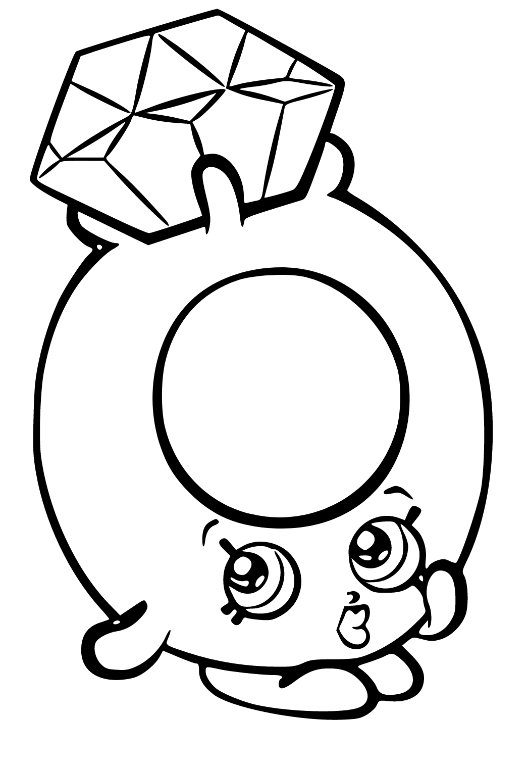 Rings Coloring Page - Get Coloring Pages